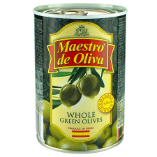 Оливки Maestro de Oliva с косточкой 432г mini slide 1