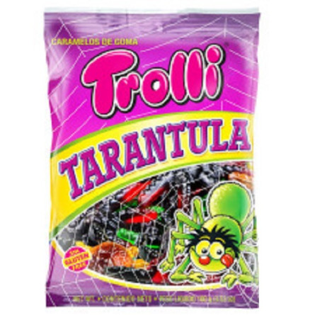 Цукерки Trolli Тарантул фруктові жувальні 100г
