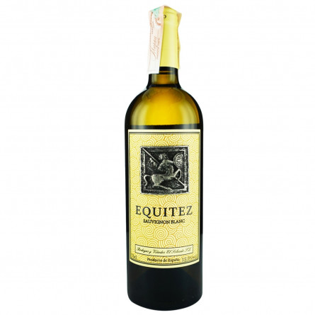 Вино El Soleado Equitez Sauvignon Blanc біле сухе 12.5% 0,75л