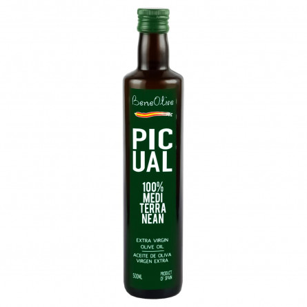 Олія оливкова Beneolive Picual 100% Середземноморська нерафінована 0,5л