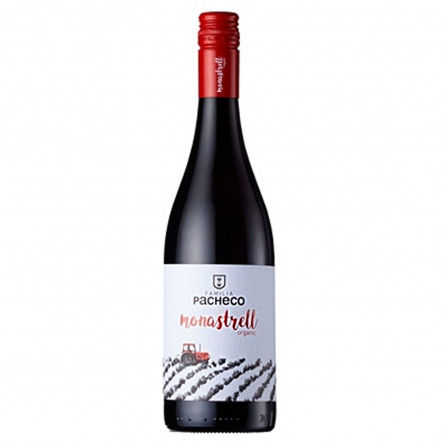 Вино Familia Pacheco Monastrell Organic красное сухое 14% 0,75л