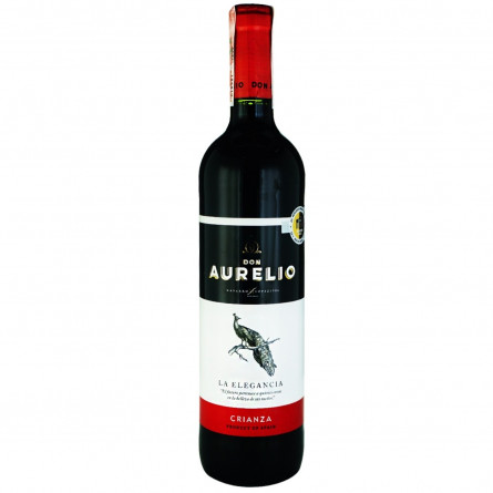 Вино Don Aurelio Crianza червоне сухе 13% 0,75л slide 1