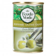 Оливки зеленые Feudo Verde с косточкой 300г mini slide 1