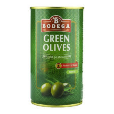 Оливки зеленые Bodega с косточкой 350г mini slide 1
