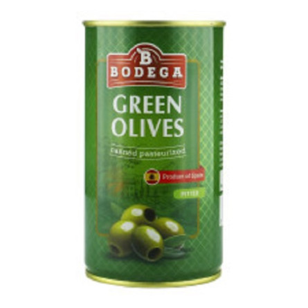 Оливки Bodega зеленые без косточки 350г slide 1
