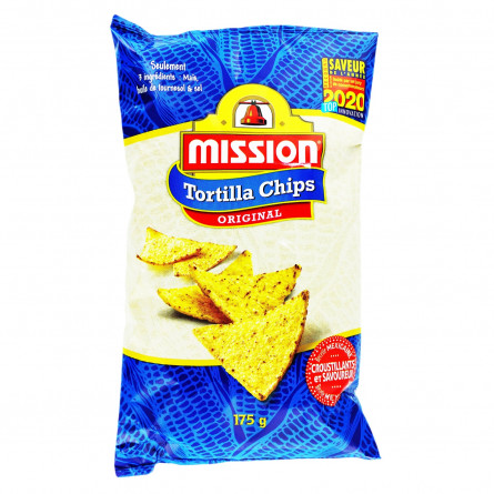 Чипсы Missions кукурузные с солью 175г slide 1