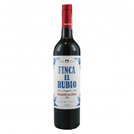 Вино Marques del Atrio Finca El Rubio DOC Rioja червоне сухе 13,5% 0,75л