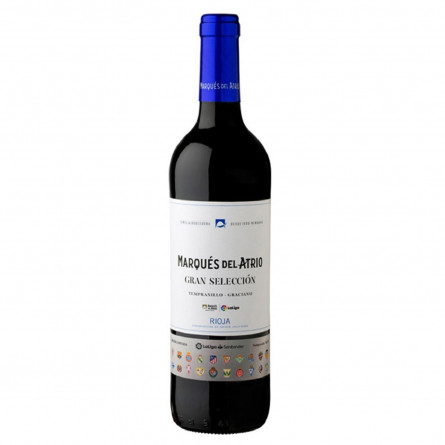 Вино Marques del Atrio Gran Seleccion Rioja DOC красное сухое 13,5% 0,75л