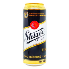 Пиво Steiger темне 11% 0,5л, банка mini slide 1