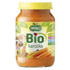 Пюре Ovko Bio морква 190г mini slide 1