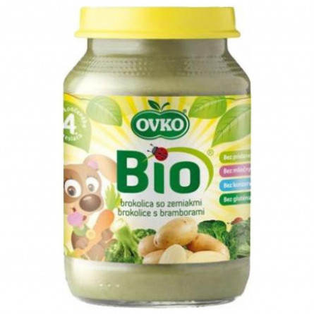 Пюре Ovko Bio брокколи картофель 190г slide 1