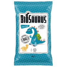 Снек Biosaurus кукурудзяний з морською сіллю 50г mini slide 1