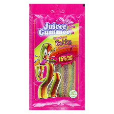 Цукерки желейні Juicee Gummee Веселкові ремінці 85г mini slide 1