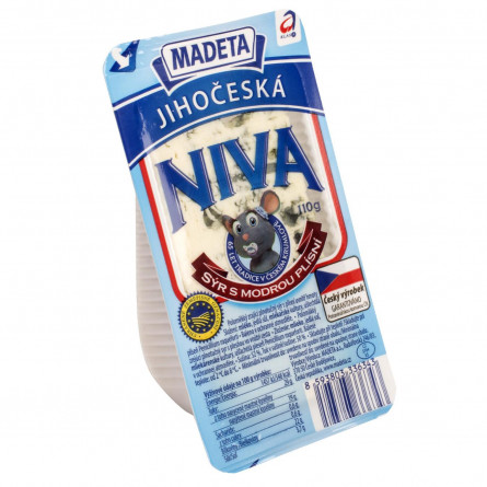 Сир Niva Madeta з блакитною пліснявою 110г slide 1
