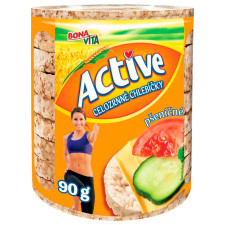 Хлібці Bona Vita Active пшеничні 90г mini slide 1
