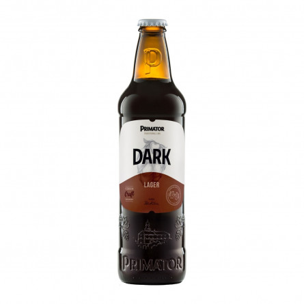Пиво Primator Premium Dark темне 4,8% 0,5л