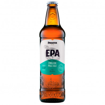 Пиво Primator Pale Ale темне фільтроване 5% 0,5л