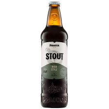 Пиво Primator Stout темное фильтрованное 4,7% 0,5л mini slide 1