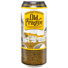 Пиво Old Prague светлое 4,8% 0,5л mini slide 1