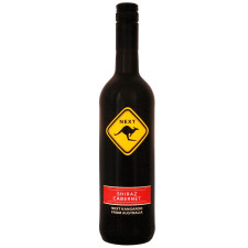 Вино Next Kangaroo Shiraz Cabernet красное 0,75л mini slide 1