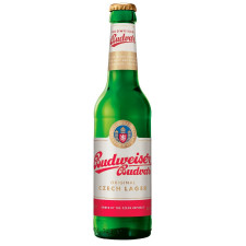 Пиво Budweiser Budvar світле 5% 0,33л mini slide 1