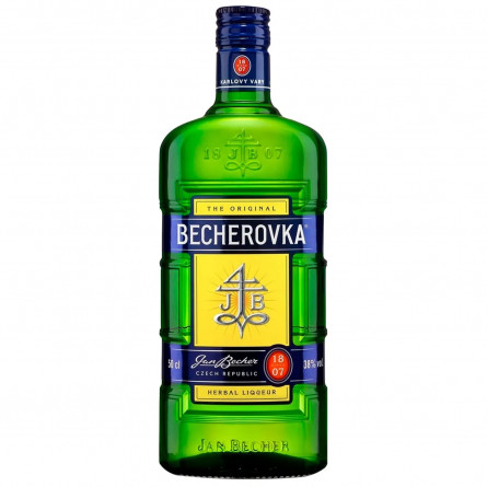 Лікерна настоянка на травах Becherovka 38% 0,5л slide 1