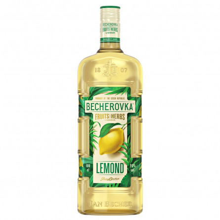 Настойка Becherovka Lemond ликерная на травах 20% 1л slide 1