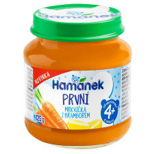 Пюре Hamanek Морква та картопля 125г mini slide 1