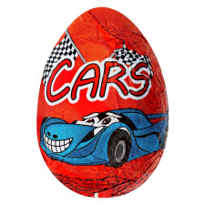 Яйце шоколадне Cars 50г mini slide 1