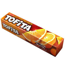 Цукерки жувальні Tofita Апельсин 47г mini slide 1