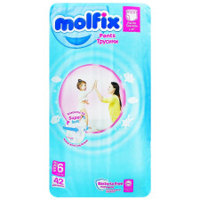Трусики Molfix 6 Extra Large 15+кг 42шт mini slide 1