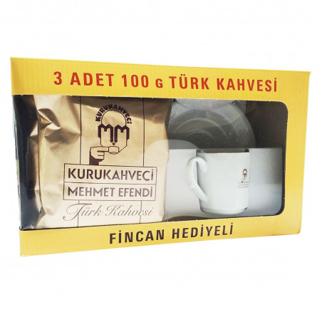 Набір подарунковий Кава Kurukahveci Mehmet Efendi 300г + Чашка
