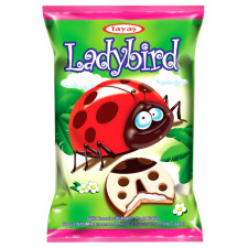Печенье Ladybird бисквитное в шоколаде 22г mini slide 1