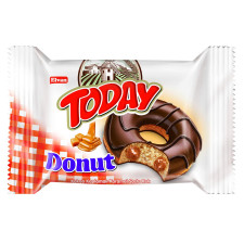 Пончик Today Donut с карамельной начинкой 50г mini slide 1