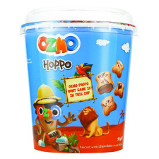 Печиво Ozmo Hoppo з шоколадним кремом 90г mini slide 1
