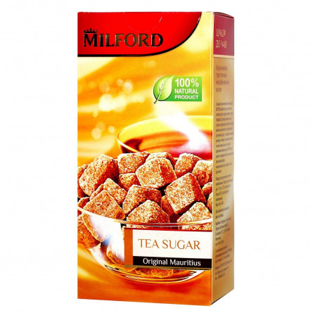 Сахар Milford к чаю тростниковый коричневый 500г