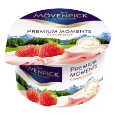 Йогурт Movenpick Premium Moments Клубника 5% 100г mini slide 1