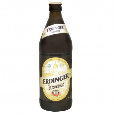 Пиво Erdinger Urweisse светлое нефильтрованное 4,9% 0,5л slide 1