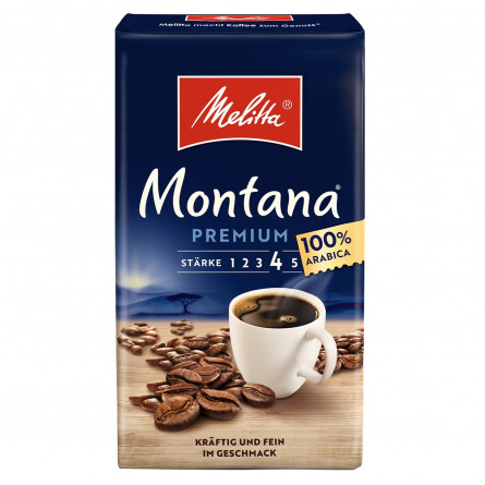 Кава Melitta Montana мелена смажена 500г slide 1