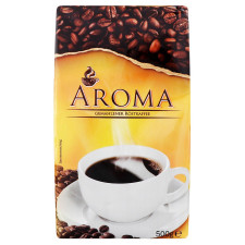Кава Aroma натуральная смажена мелена 500г mini slide 1