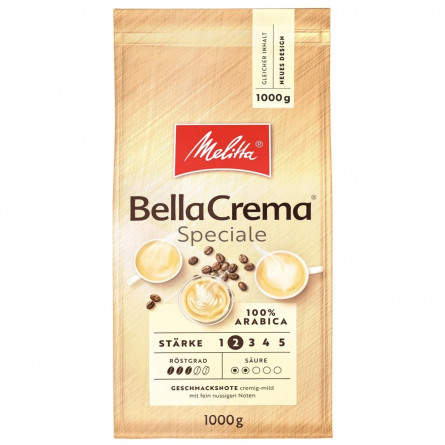 Кава Melitta Bella Crema Speciale в зернах смажена 1кг