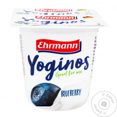 Йогурт Ehrmann Черника 0,1% 100г