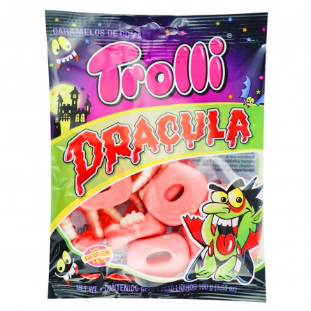 Цукерки Trolli жувальні Дракула 100г slide 1