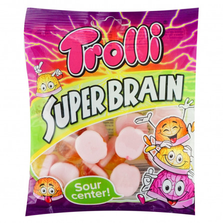Цукерки Trolli Супер Мозок фруктові жувальні 100г