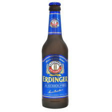 Пиво Erdinger Alkoholfrei безалкогольне солодове світле 0,4% 0.33л mini slide 1