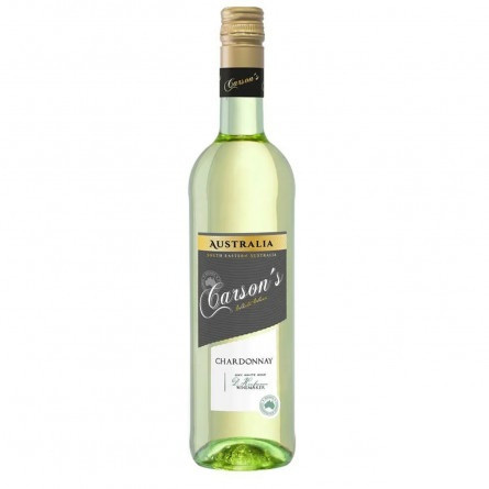 Вино Carson's Chardonnay біле сухе 13% 0,75л