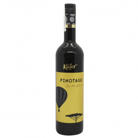 Вино Kafer Pinotage South Africa червоне сухе 14,5% 0,75л