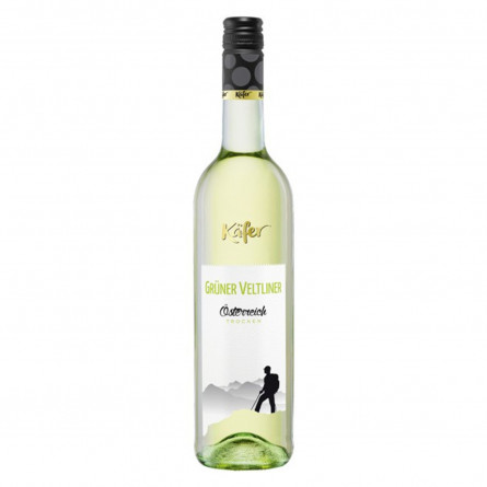 Вино Kafer Gruner Veltiner біле сухе 11% 0,75л