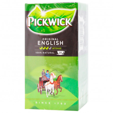 Чай Pickwick English чорний байховий 20х2г slide 1