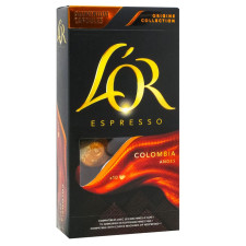 Кофе L'OR Espresso Colombia молотый в капсулах 52г 10шт mini slide 1